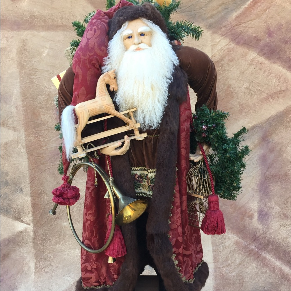 Lynn Haney Collectible 36” Father Christmas